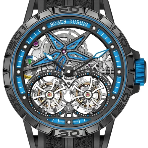 Roger Dubuis Excalibur Spider Pirelli Double Flying Tourbillon Super Clone